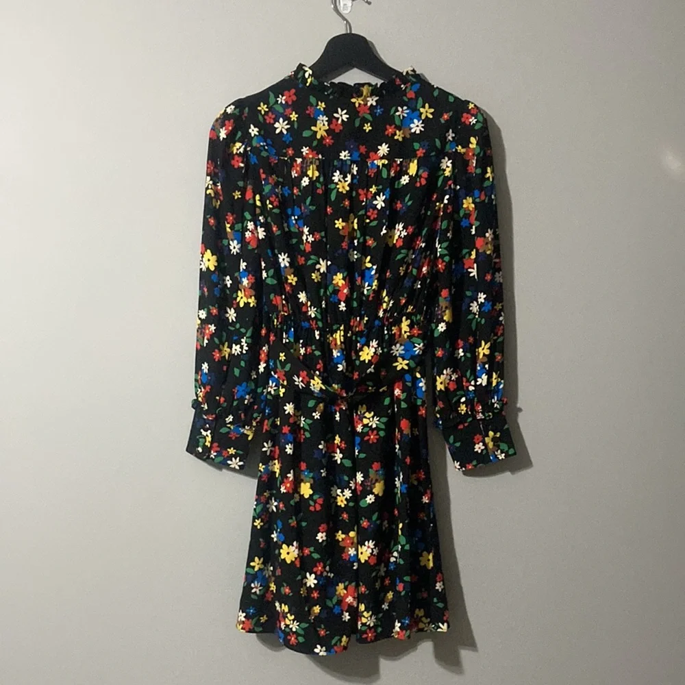 NWT Kate Spade floral long sleeve dress - Picture 5 of 7
